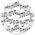 Musical Notes Plates